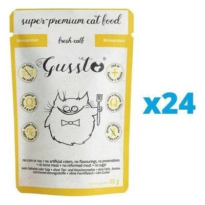Gussto Cat Fresh Calf 24 x 85 g