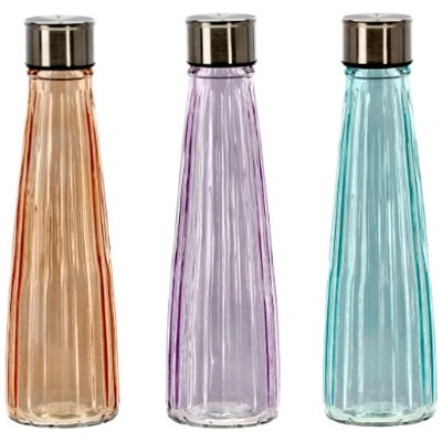 HOME Sklenená fľaša KONICKÁ 500ml
