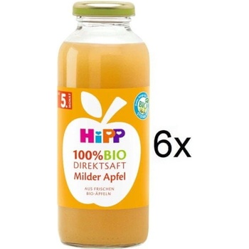 HiPP 100 % BIO JUICE Jablečná šťáva, 6 x 330 ml