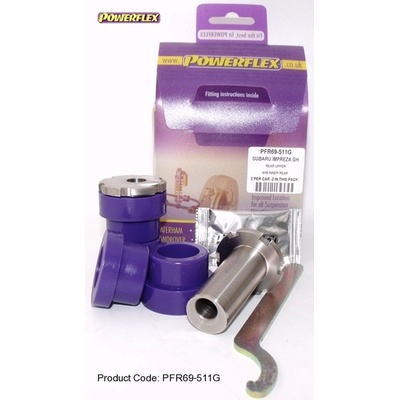Powerflex Silentbloky Subaru Forester SH (05/08-) Rear Upper Arm Inner Front Bush Adjustable (10)