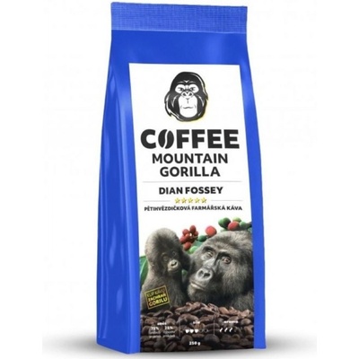 Mountain Gorilla Coffee káva Dian Fossey espresso směs 250 g