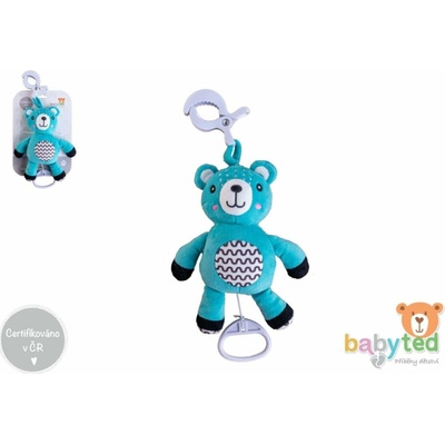 babyted Naťahovací hrací strojček 30 cm záves na postieľku/kočík Medvedík