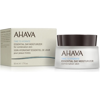 Ahava Time to Hydrate Essential Day Moisturizer denný hydratačný krém pre zmiešanú pleť 50 ml