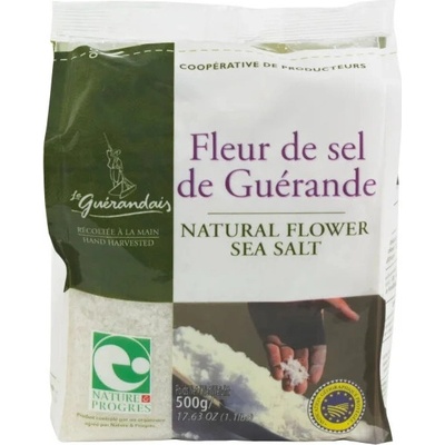 Le Guérandais Solný květ BIO 0,5 kg mořská sůl - Fleur de Sel de Guerande