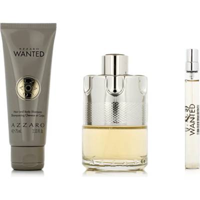 Azzaro Wanted комплект за мъже Eau de Toilette 100 ml + Eau de Toilette 10 ml + Душ гел 75 ml