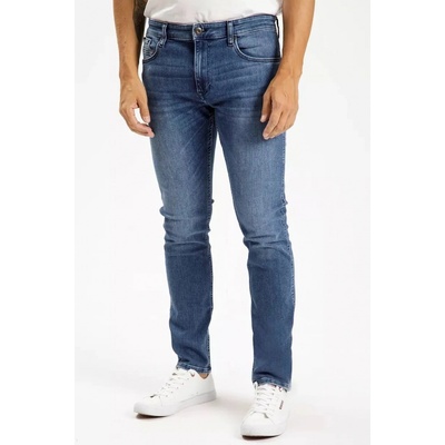 Cross Jeans pánské rifle Blake E 185-148 Mid blue