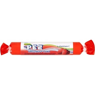 Pez Cukr hroznový s jahodovou příchutí 39 g