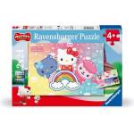 Ravensburger Пъзел Ravensburger от 2 х 24 части - Хелоу Кити (12001034) - ozone