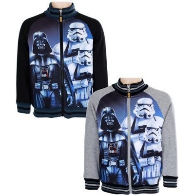 Star Wars 624 Mikina na zip šedá