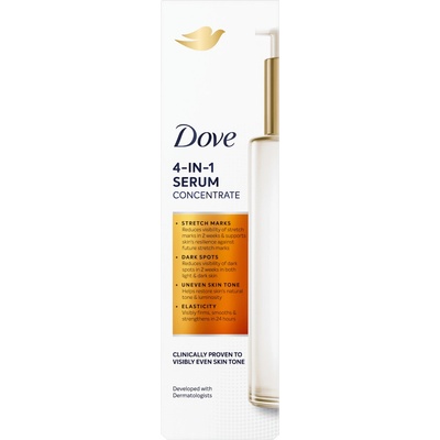 Dove tělové mléko 4v1 100 ml