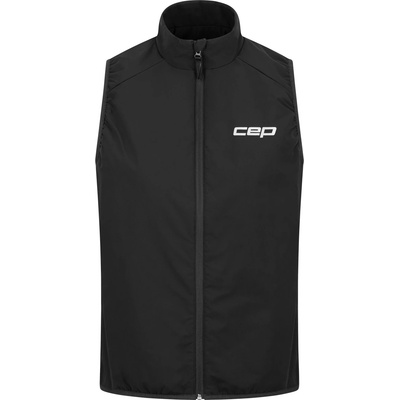 CEP Мъжки елек за бягане CEP Core Run Thermal Vest, Reversible Running vest - Black - размер XL (029-0180-0114)