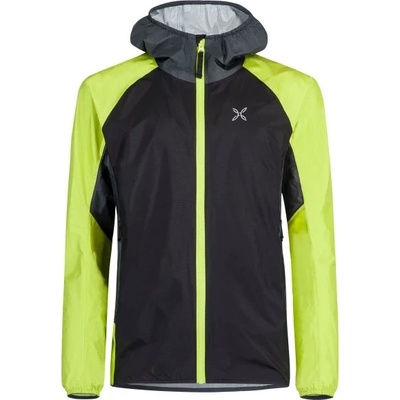 Montura Мъжко водоустойчиво яке Montura Teorema Jacket Waterproof jacket - Nero / Verde Lime - размер XS (002-2017-0211)