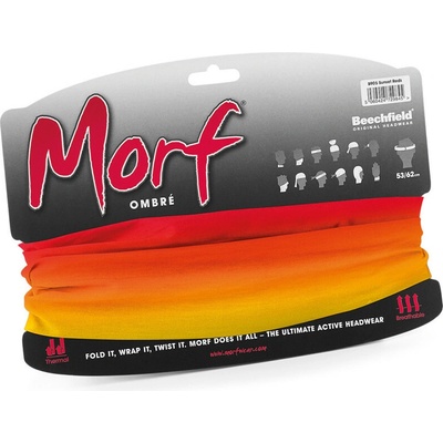 Beechfield Morf Ombré B 905 sunset reds Oranžová sunset