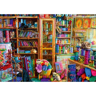 Bluebird Puzzle - Puzzle Stewart: Kitty Heaven - 1 000 piese