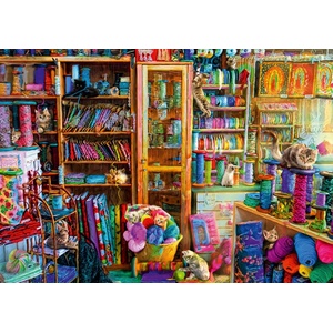 Bluebird Puzzle - Puzzle Stewart: Kitty Heaven - 1 000 piese