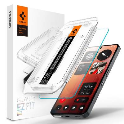 Стъклен протектор за дисплей на Nothing Phone 3a / 3a Pro от Spigen Glas. TR " Ez Fit" - Прозрачен (8800283302615)