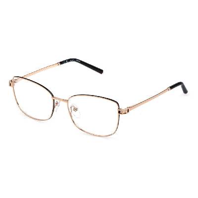 VESG32-540301 54x17x140 mm Reading Glasses - Golden (Sh. Rose Gold W/Black Parts)