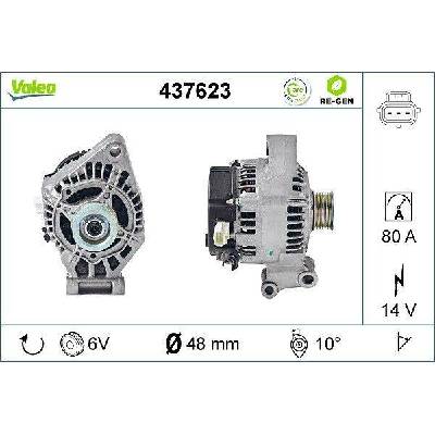Generátor VALEO 437623