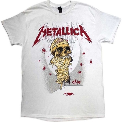 Metallica tričko One Landmine biele