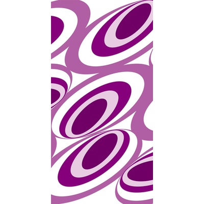 Dimex S-366 vliesová fototapeta na zeď Violet ovals rozměry 110 x 220 cm