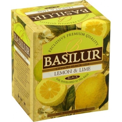 Basilur Horeca Lemon Lime 10 x 2 g