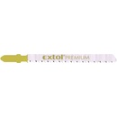 Pílové kotúče a pásy Extol Premium Plátky do priam. píly HCS 75x2,5mm, obrát. zuby, úchyt Bosch, 8805005