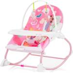 Chipolino Музикален шезлонг Chipolino - Енджой, розов (SHENJ02103PI) - ozone