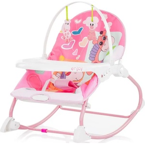 Chipolino Музикален шезлонг Chipolino - Енджой, розов (SHENJ02103PI) - ozone