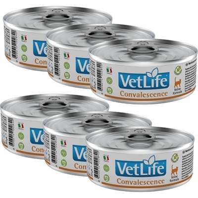 Vet Life Natural Cat Convalescence 6 x 85 g