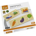 Viga Toys Образователен пъзел Viga - Категории (51608) - baby