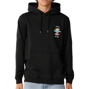 Rip Curl Мъжки суичър Rip Curl Search Icon Hood Fleece jacket - Black (017-4703-0113)