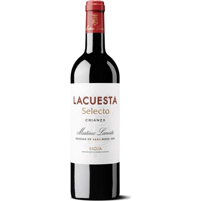 Martínez Lacuesta: Selecto crianza 2020 0,75 l (holá lahev)