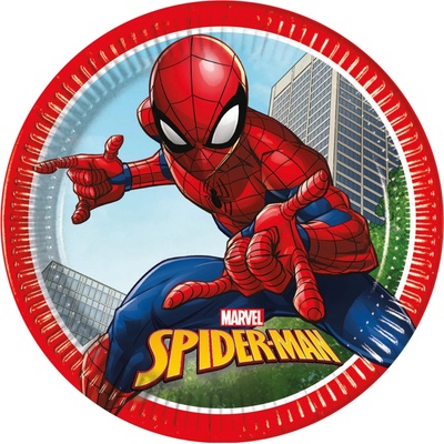 Procos Papierové taniere Spiderman 23 cm