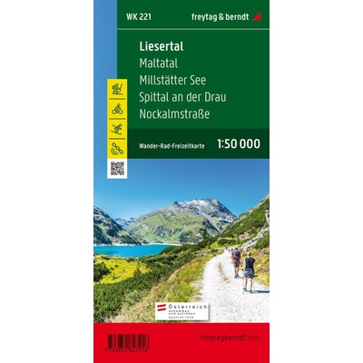 Turistická mapa F&B 221: Millstater see