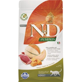 N&D GF Pumpkin CAT Duck & Cantaloupe melon 1,5 kg