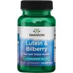 Swanson Lutein & Bilberry, 120 меки капсули, Swanson (SWU990)