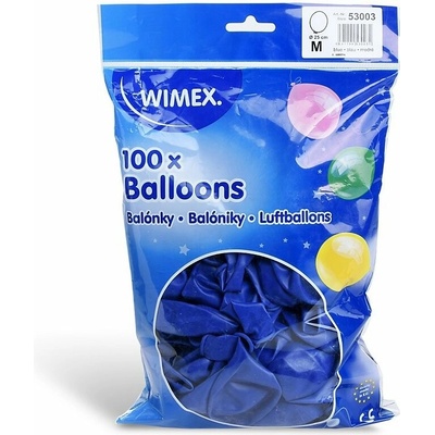 Wimex Nafukovací balónky 25 cm, tmavě modré
