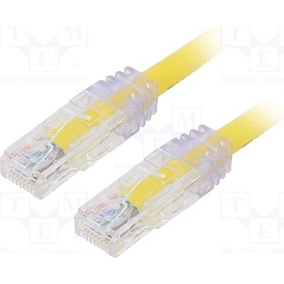 Panduit UTP6AX1MYL Patch U/UTP Kat: 6a RJ45 vidlice z obou stran drát
