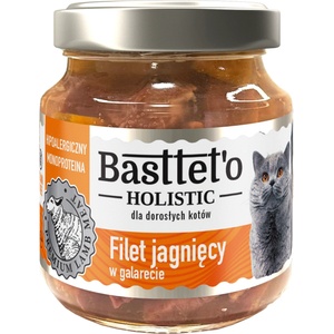 Basttet`o Холистично агнешко филе в желе за котки 130г