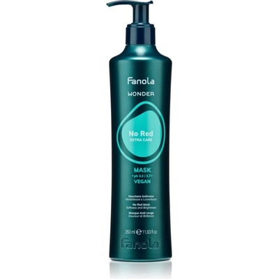Fanola Wonder No Red Mask маска за коса so zeleným pigmentom 350ml