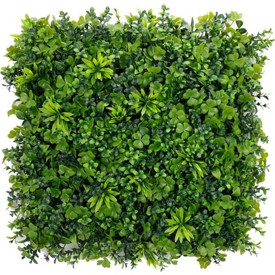 Umělý živý plot MIX ROSTLIN 2 PREMIUM, 4ks dílce 50x50cm, plocha 1m2