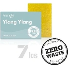 Friendly Soap prírodné mydlo ylang ylang 7x 95 g zero waste balenie