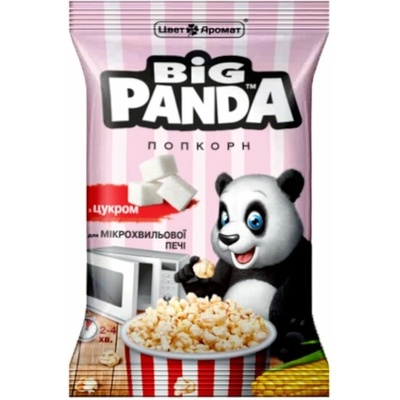 Big Panda popcorn do mikrovlnky Sladký 100 g