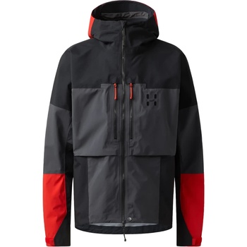 Haglöfs Мъжко водоустойчиво яке Haglöfs Spitz GTX Pro II Jacket Waterproof jacket - Magnetite / True Black (002-3540-0212)
