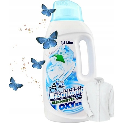 Waschkönig Oxy Kraft Weis gelové bělidlo a odstraňovač skvrn 1,5 l