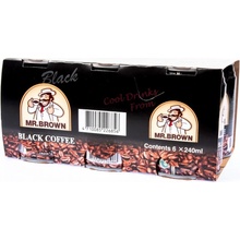 Mr.Brown Black Coffee 6 x 240 ml