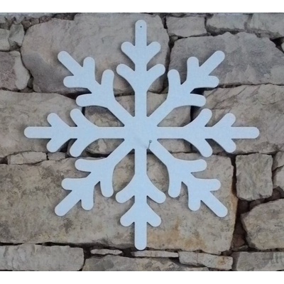 DECOLED Vločka Wega, plast 65cm