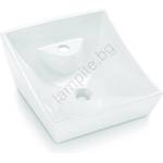 Bathco 4002 - Мивка за плот SORIA 40x41 cm порцелан/бяла (BO0027)