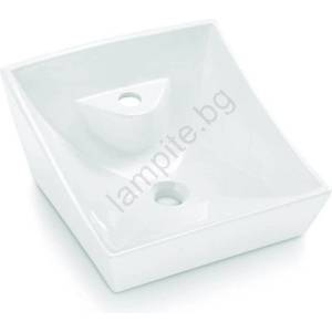 Bathco 4002 - Мивка за плот SORIA 40x41 cm порцелан/бяла (BO0027)