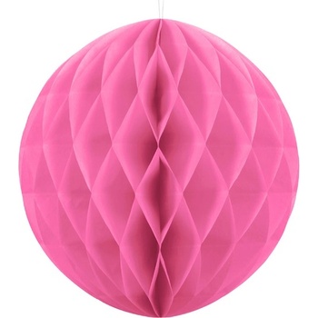 PartyDeco Хартиена Топка за Декорация, Розова, 30см